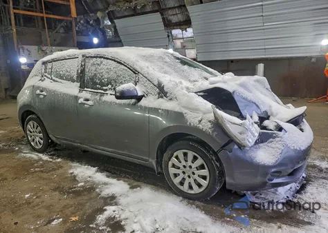 2015 Nissan Leaf S from USA, damaged, VIN 1N4AZ0CP6FC319192